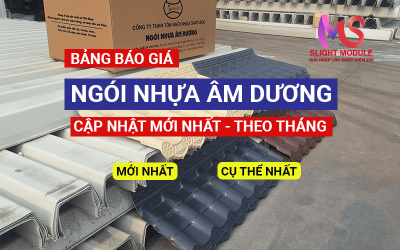 Bảng báo giá - Ngói nhựa Âm Dương Santiago [cập nhật 11/2024]