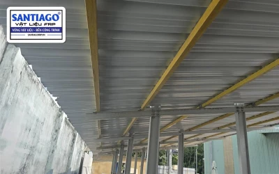 Xà gồ composite ở Cà Mau: cả tỉnh vùng gió II, chọn cỡ thế nào?