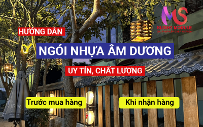 Hướng dẫn chọn mua NGÓI NHỰA ÂM DƯƠNG uy tín chất lượng.