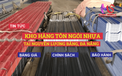 Mua Tôn Ngói Nhựa Santiago chính hãng tại kho hàng Đà Nẵng!