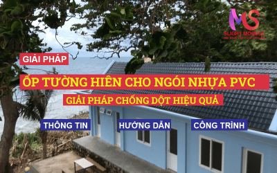 Ốp tường hiên: Chống dột hiệu quả hơn cho mái nhà Ngói Nhựa.