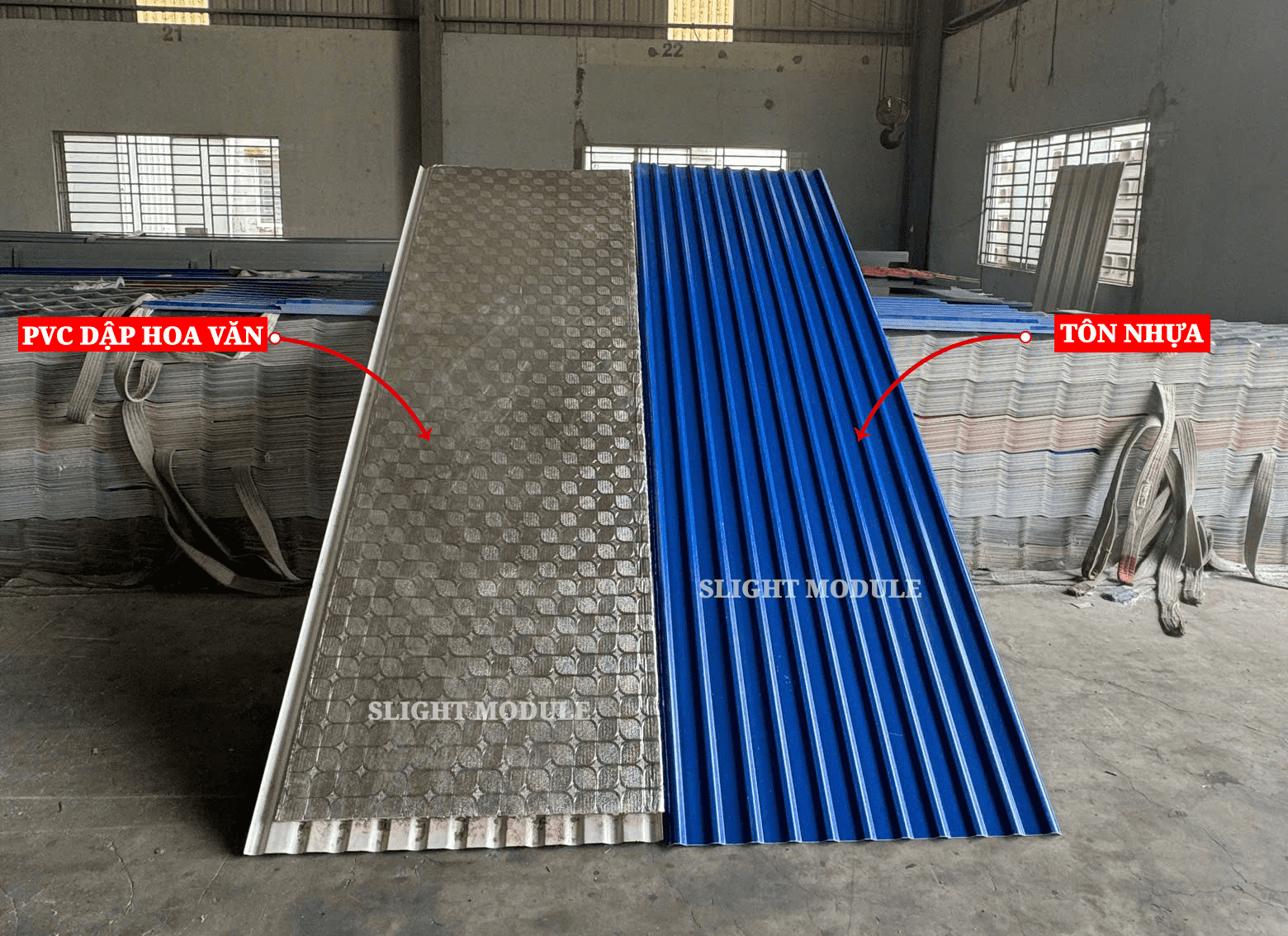 Tôn nhựa xốp PU